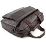 Кожаная недорогая сумка под формат А4 Leather Collection (10447) - 8