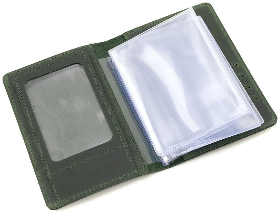 Винтажная обложка кожаная для автодокументов с изображением Гелика 90798 modnotak фото №6