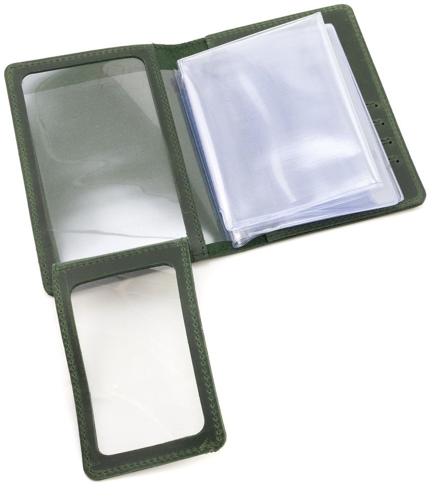 Винтажная обложка кожаная для автодокументов с изображением Гелика 90798 modnotak фото №7