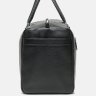 Мужская дорожная сумка из фактурной кожи черного цвета Ricco Grande (15619) - 4