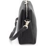 Кросс-боди женская сумочка из натуральной итальянской кожи Grande Pelle 102298 (черная) modnotak фото - 3
