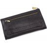 Місткий гаманець-клатч чорного кольору з натуральної шкіри Tony Bellucci (10566) - 4