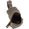 Мужская коричневая сумка-слинг из натуральной кожи в винтажном стиле Tiding Bag (15872) фото №5 Мужская коричневая сумка-слинг из натуральной кожи в винтажном стиле Tiding Bag (15872) modnotak фото - 5