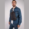 Мужская коричневая сумка-слинг из натуральной кожи в винтажном стиле Tiding Bag (15872) фото №7 Мужская коричневая сумка-слинг из натуральной кожи в винтажном стиле Tiding Bag (15872) modnotak фото - 7