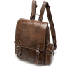 Коричневый женский рюкзак из натуральной кожи Vintage (20049) - 2