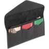 Тонкий гаманець на магніті з італійської шкіри Grande Pelle 64298 - 2