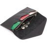 Тонкий гаманець на магніті з італійської шкіри Grande Pelle 64298 - 9