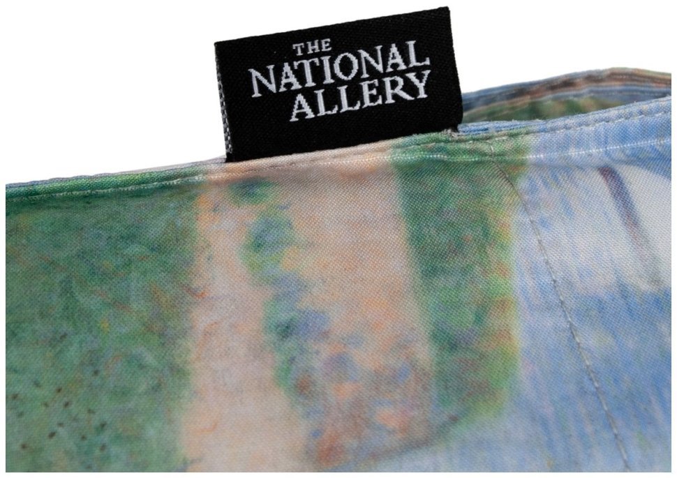 Мини-зонт женский Fulton L794-041284 National Gallery Tiny-2 Seurat Bathers at Asnieres (Разноцветный с принтом "Купальщицы в Аньере", механика) 94298 modnotak фото №11