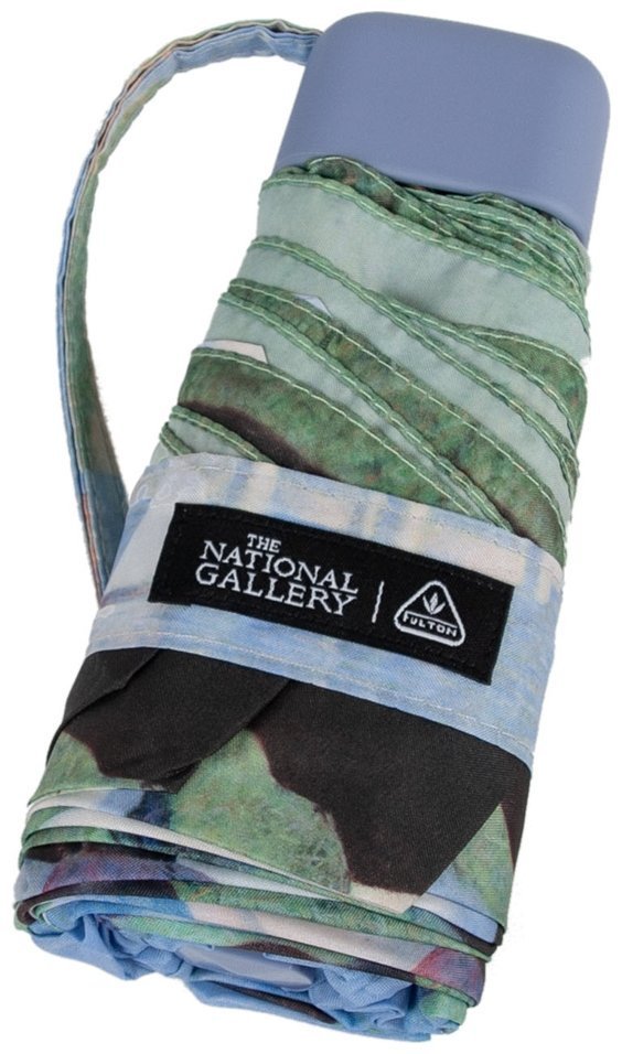 Мини-зонт женский Fulton L794-041284 National Gallery Tiny-2 Seurat Bathers at Asnieres (Разноцветный с принтом "Купальщицы в Аньере", механика) 94298 modnotak фото №13