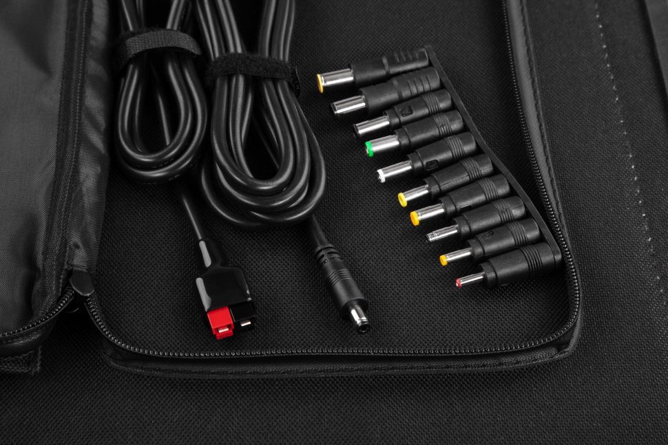 Легка портативна сонячна панель 2E 100 Вт, 2S, 3M Anderson, QC3.0, 24 Вт+Type-C 45 Вт modnotak фото №9