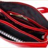 Червона жіноча сумка-кроссбоді із натуральної шкіри через плече KARYA (2420884) - 6