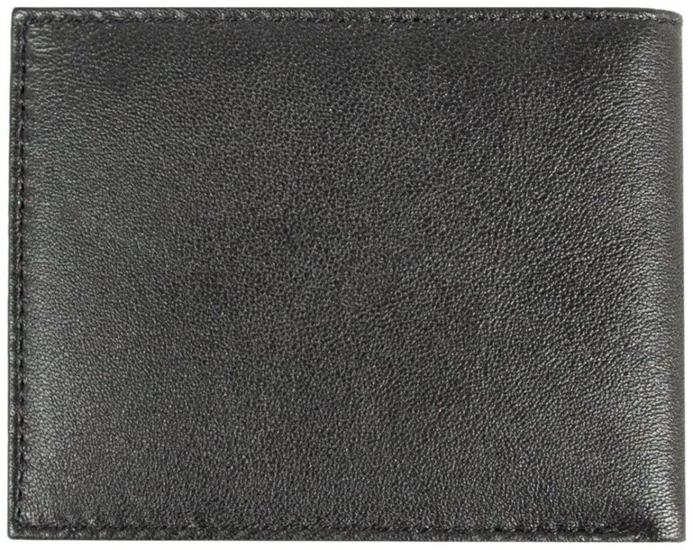 Шкіряний чоловічий гаманець без застібки чорного кольору з RFID-захистом Ridgeback JBNC 94898 фото №2 Шкіряний чоловічий гаманець без застібки чорного кольору з RFID-захистом Ridgeback JBNC 94898 modnotak фото №2