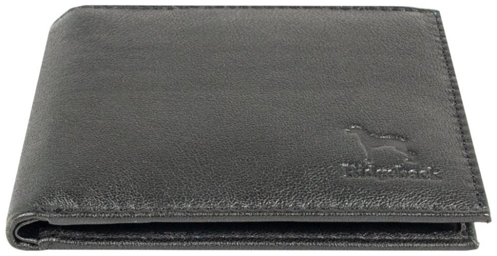 Шкіряний чоловічий гаманець без застібки чорного кольору з RFID-захистом Ridgeback JBNC 94898 фото №5 Шкіряний чоловічий гаманець без застібки чорного кольору з RFID-захистом Ridgeback JBNC 94898 modnotak фото №5