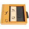 Кожаный мужской кошелек без застежки черного цвета с RFID-защитой Ridgeback JBNC 94898 фото №6 Кожаный мужской кошелек без застежки черного цвета с RFID-защитой Ridgeback JBNC 94898 modnotak фото - 6