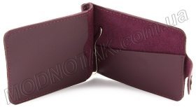 Кожаный зажим для купюр с фиксацией на кнопку ST Leather (17824)