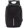 Надійний міський рюкзак чорного кольору ANTIVANDAL (тисячу шістсот вісімдесят вісім) - 6