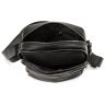 Мужская кожаная сумка через плечо на каждый день Tiding Bag черного цвета 95498 фото №2 Мужская кожаная сумка через плечо на каждый день Tiding Bag черного цвета 95498 modnotak фото - 2