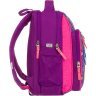 Школьный фиолетовый рюкзак для девочек из текстиля Bagland 55698 - 2