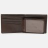 Тонкий чоловічий гаманець з коричневої шкіри без монетниці Tailian 65698 - 4