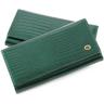 Лаковый зеленый кошелек с монетницей на защелке ST Leather (16305) - 1