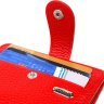 Яскравий жіночий гаманець із натуральної зернистої шкіри CANPELLINI (2421690) - 3
