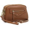 Повседневная женская сумка из натуральной кожи рыжего цвета Borsa Leather 108898 фото №1 Повседневная женская сумка из натуральной кожи рыжего цвета Borsa Leather 108898 modnotak фото - 1