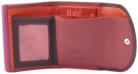 Яркий женский кошелек миниатюрного размера из натуральной кожи Visconti Zanzibar 69198