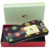Великий жіночий гаманець з натуральної шкіри з вишитими кольоровими квітами Visconti Rhode 69298 - 8
