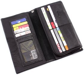 Стильный мужской кошелек-клатч на магнитах H.T Leather (16741)