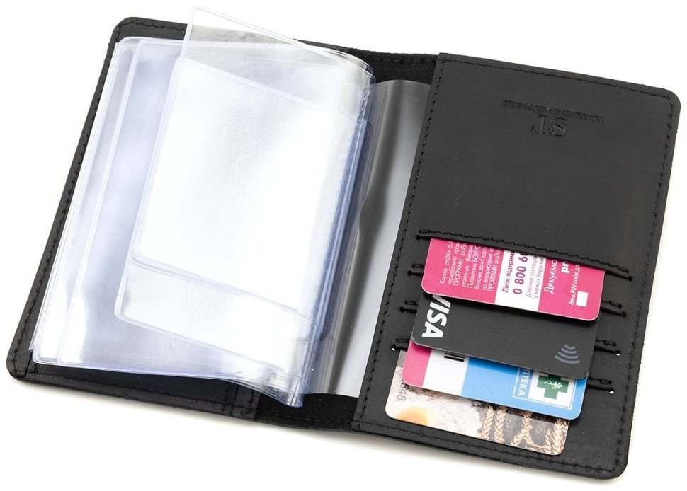 Черная винтажная кожаная обложка для автомобильных документов с Мерседес Глендваген 90799 фото №8 Черная винтажная кожаная обложка для автомобильных документов с Мерседес Глендваген 90799 modnotak фото №8