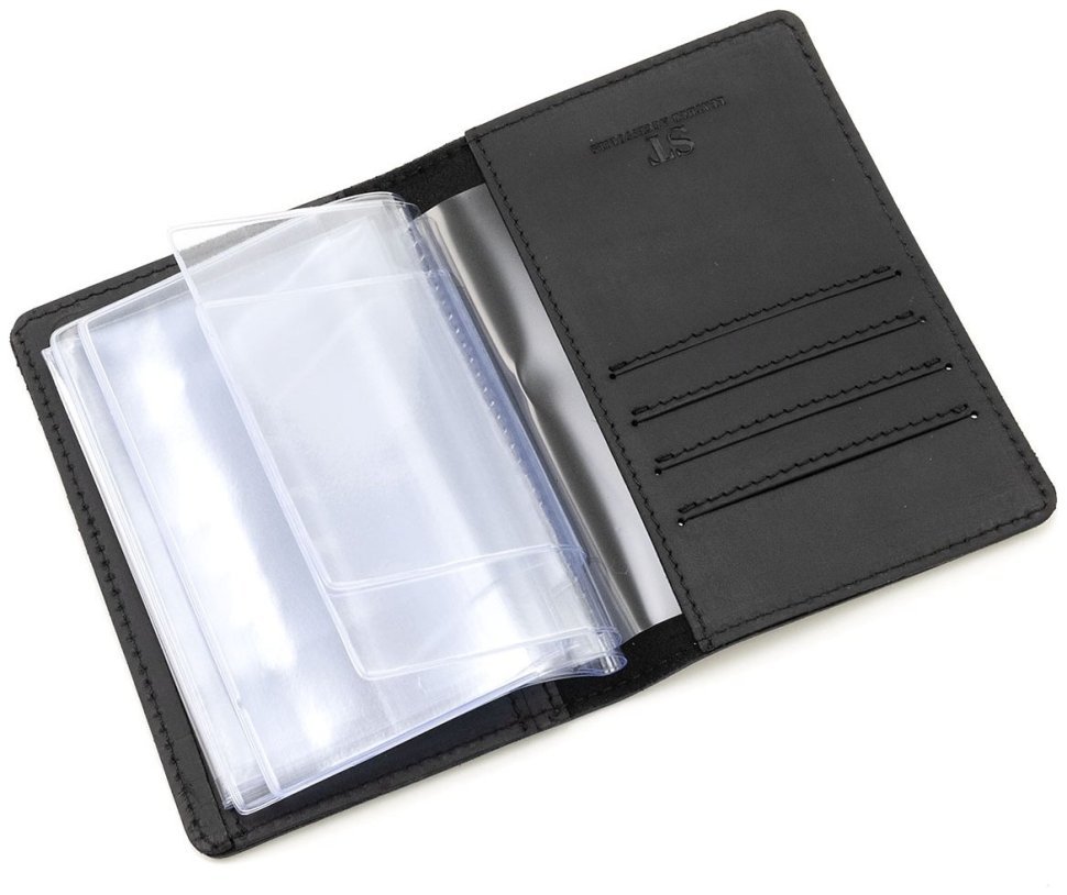 Черная винтажная кожаная обложка для автомобильных документов с Мерседес Глендваген 90799 фото №4 Черная винтажная кожаная обложка для автомобильных документов с Мерседес Глендваген 90799 modnotak фото №4