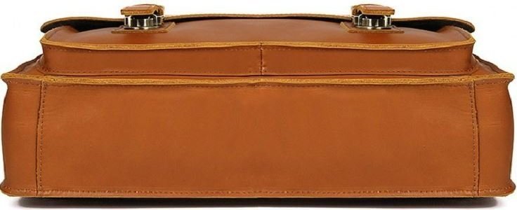 Стильный матовый портфель из натуральной кожи Vintage Style 14937