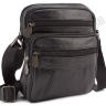 Шкіряна бюджетна сумка на плече Leather Collection (10042) - 1