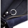 Зручна сумка-планшет з натуральної шкіри темно-синього кольору Grande Pelle (12419) - 10
