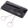 Ключница на два отделения из итальянской кожи Tony Perotti 103299 Черный modnotak фото - 7