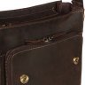 Мужская сумка-мессенджер через плечо из матовой винтажной кожи Tiding Bag 7055DB - 6