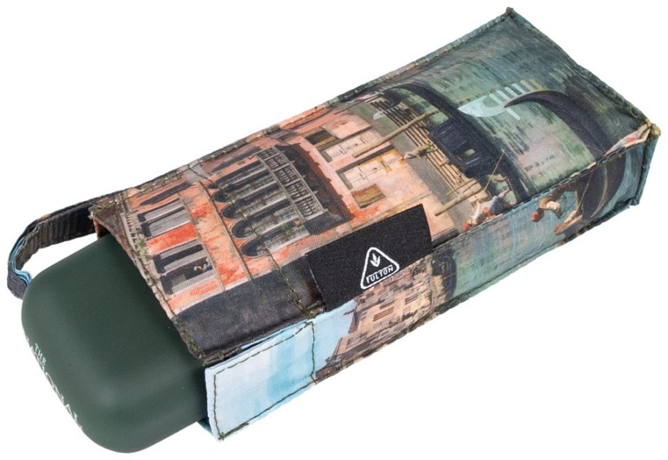 Мини-зонт женский Fulton L794-041291 National Gallery Tiny-2 Canaletto Venice (Разноцветный с рисунком "Венеция", механика) 94299 modnotak фото №9