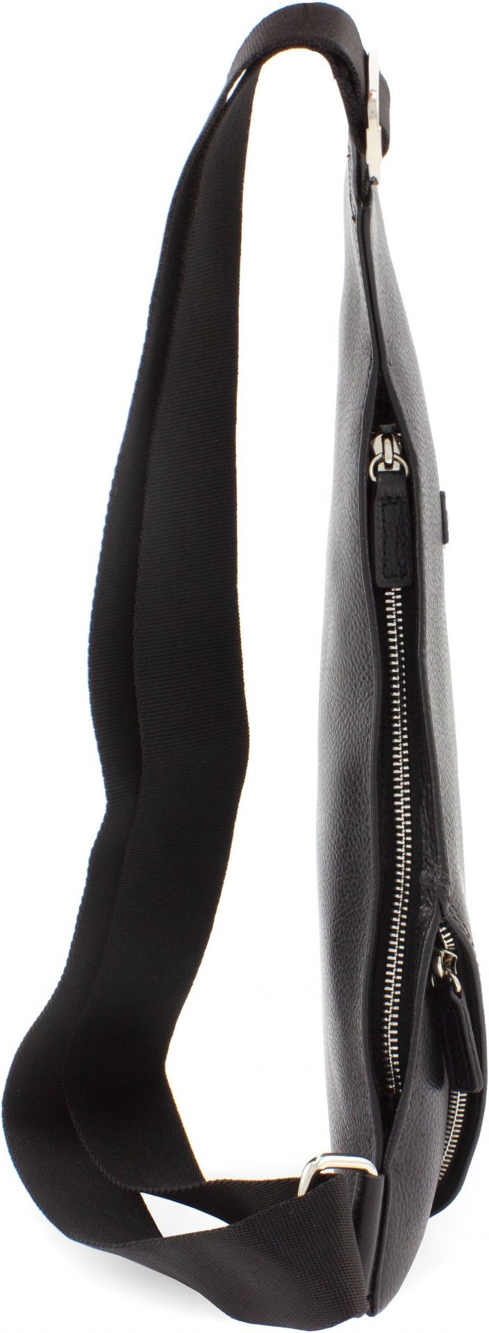 Кожаная сумка-рюкзак черного цвета из натуральной кожи KARYA (0848-45)