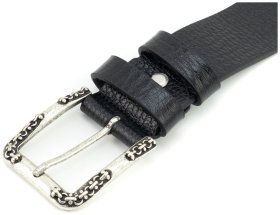 Женский кожаный ремень с винтажной пряжкой с орнаментом Gherardini 40819 Италия