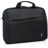 Тканевая сумка для ноутбука 15 дюймов в черном цвете с ручками Tiding Bag (21234) - 1