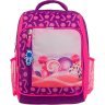 Яскравий шкільний рюкзак для дівчаток із текстилю на два відділення Bagland 55699 - 1