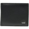 Мужской кожаный кошелек черного цвета без монетницы Tailian 65699 - 1