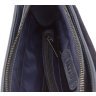 Мужская сумка синего цвета из матовой кожи Крейзи VATTO (11641) - 8