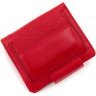 Жіночий гаманець невеликого розміру із натуральної шкіри червоного кольору ST Leather 1767299 - 3