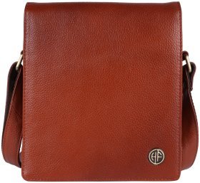 Сумка планшет с клапаном на магните через плечо для мужчин Hammonds Flycatcher SB1159 коричневого цвета 107999