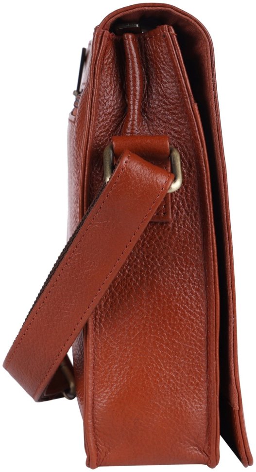 Сумка планшет с клапаном на магните через плечо для мужчин Hammonds Flycatcher SB1159 коричневого цвета 107999 modnotak фото №5