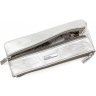 Женская кожаная ключница серебристого цвета на молнии KARYA (052-silver) - 6