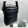 Чоловіча наплічна сумка середнього розміру з натуральної шкіри високої якості H.T. Leather 68599 - 11