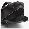 Черный городской рюкзак формата А4 из гладкой кожи BlankNote Groove L 78999 - 4