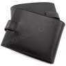 Мужское черное портмоне из гладкой кожи KARYA (0464-1) - 2